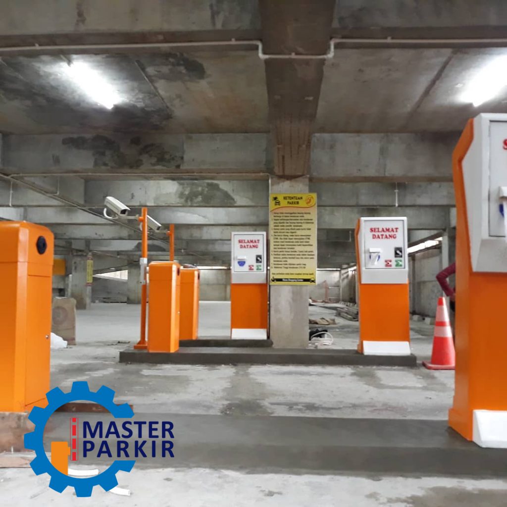 Mesin parkir otomatis di Jakarta